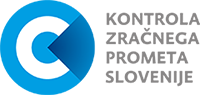 Kontrola zračnega prometa Slovenije logotip